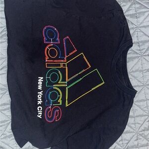 Adidas Black Graphic T-Shirt